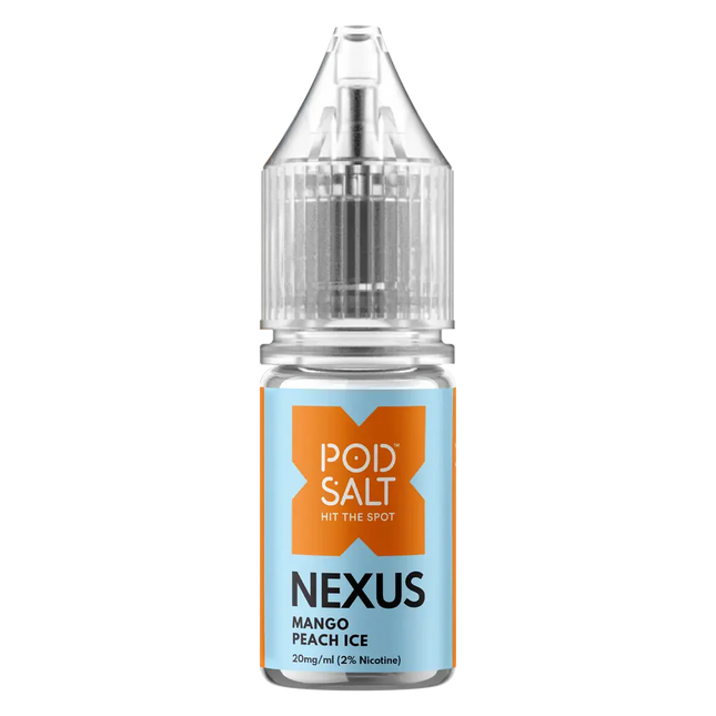 Pod Salt Nexus Mango Peach Ice Nic Salt - Scent Vape
