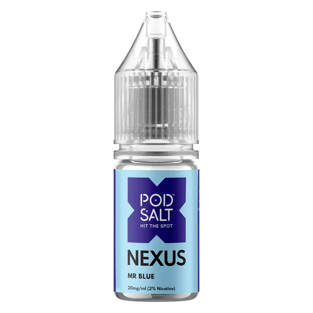 Pod Salt Nexus Mr Blue Nic Salt - Scent Vape