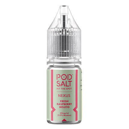 Pod Salt Nexus Fresh Raspberry Mojito Nic Salt Vape Juice - Scent Vape