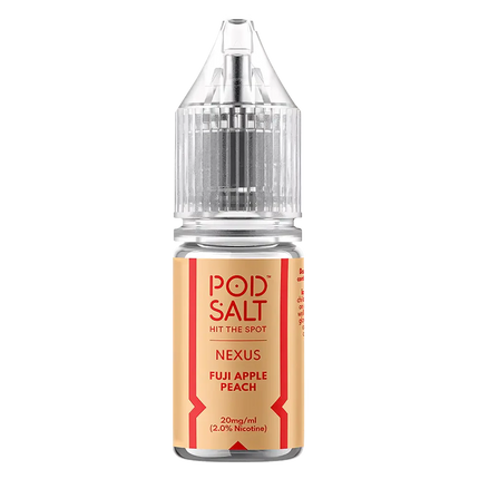 Pod Salt Nexus Fuji Apple Peach Nic Salt Vape Juice - Scent Vape