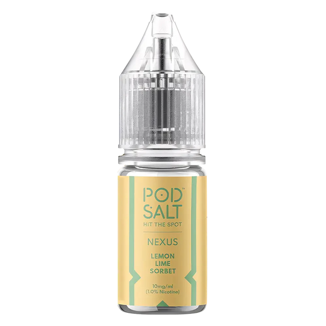 Pod Salt Nexus Lemon Lime Sorbet Nic Salt Vape Juice - Scent Vape