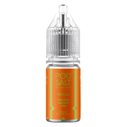 Pod Salt Nexus Orange Mango Lime Nic Salt Vape Juice - Scent Vape