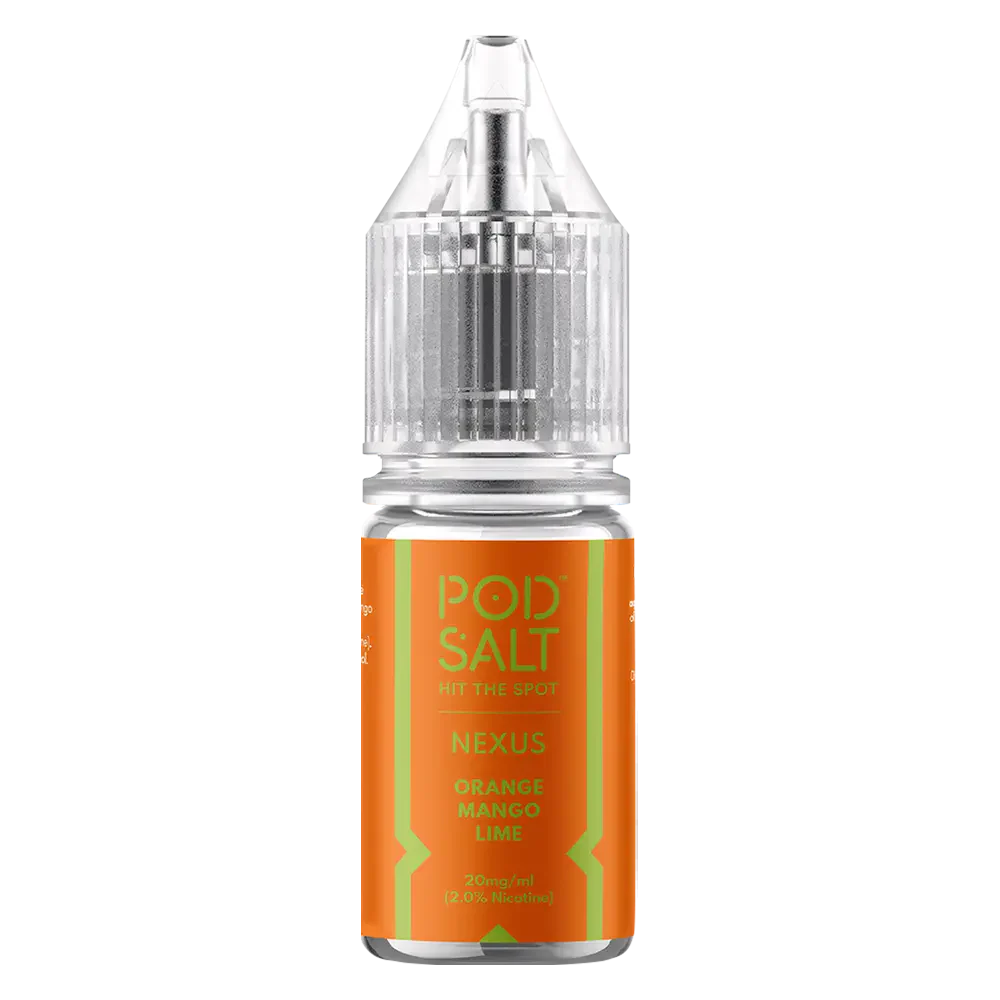 Pod Salt Nexus Orange Mango Lime Nic Salt Vape Juice