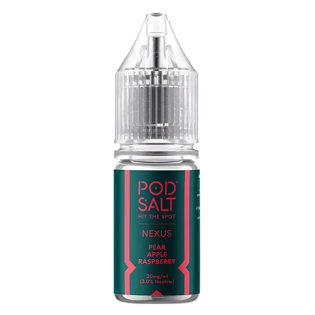 Pod Salt Nexus Pear Apple Raspberry Nic Salt Vape Juice - Scent Vape