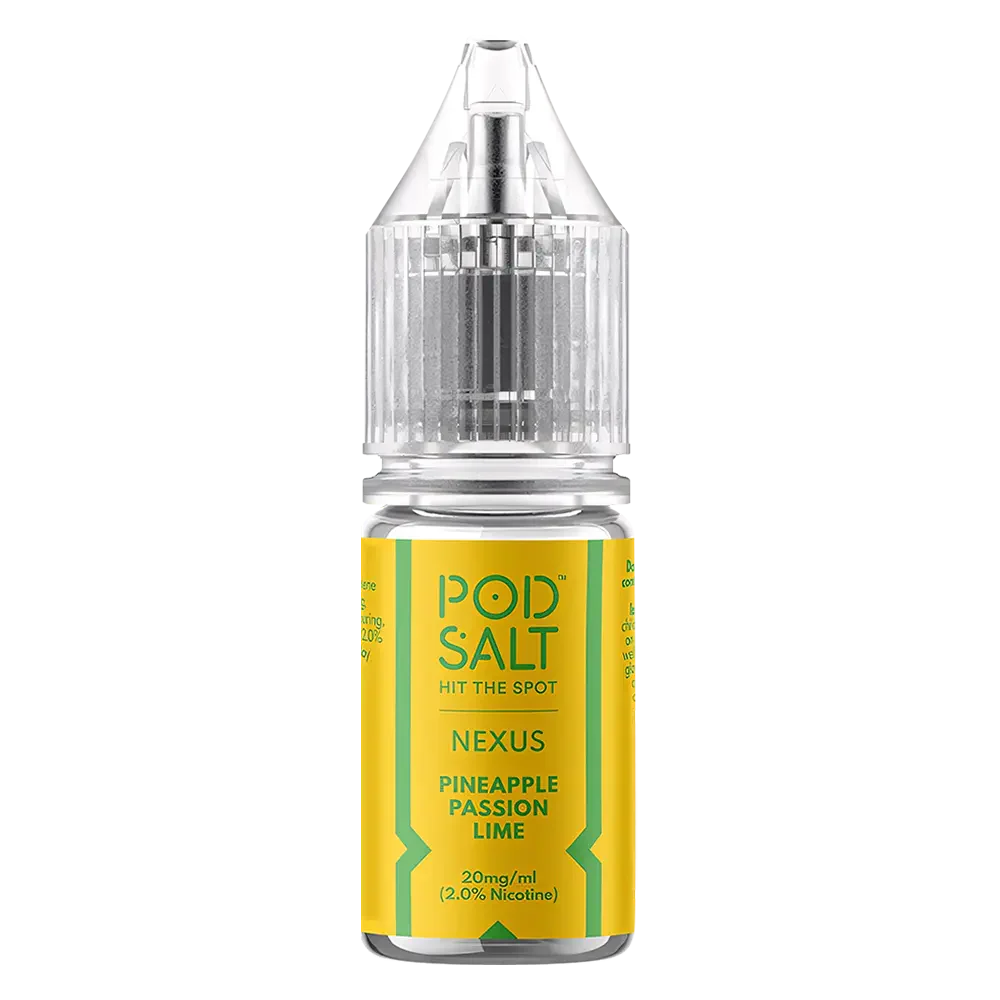 Pineapple Passon Lime Nic Salt E-Liquid by Pod Salt Nexus