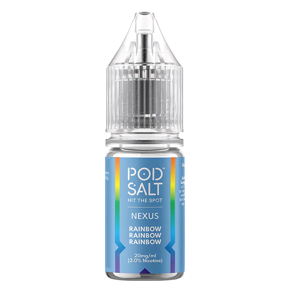 Rainbow Nic Salt E-Liquid by Nexus Pod Salt