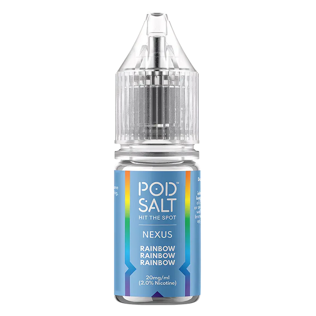 Rainbow Nic Salt E-Liquid by Nexus Pod Salt - Scent Vape