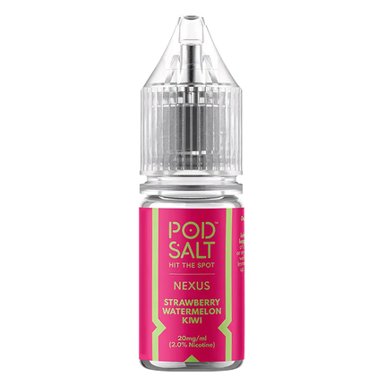 Strawberry Watermelon Kiwi Nic Salt E-Liquid by Pod Salt Nexus - Scent Vape