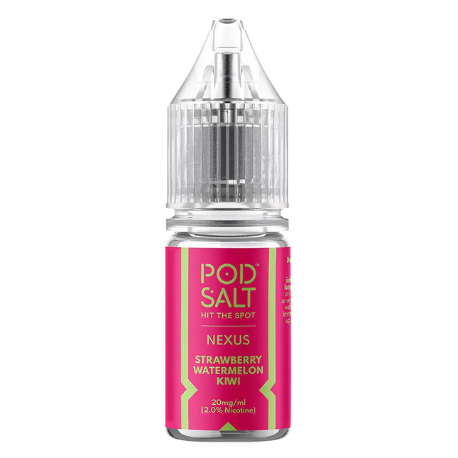 Strawberry Watermelon Kiwi Nic Salt E-Liquid by Pod Salt Nexus - Scent Vape