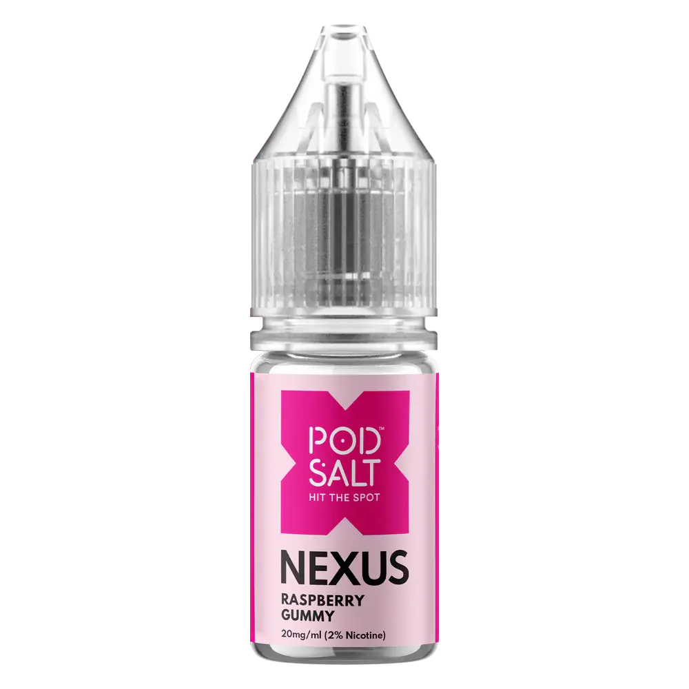 Pod Salt Nexus Raspberry Gummy Nic Salt