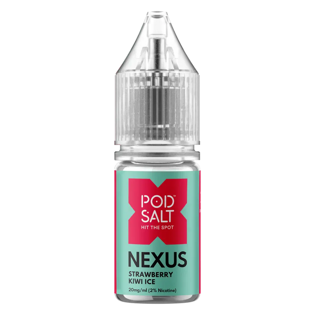 Pod Salt Nexus Strawberry Kiwi ice Nic Salt - Scent Vape