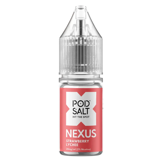 Pod Salt Nexus Strawberry Lychee Nic Salt - Scent Vape