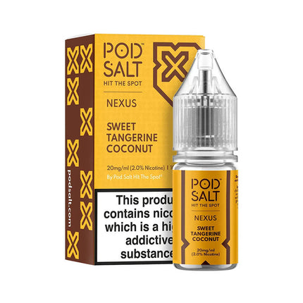 Pod Salt Sweet Tangerine Nic Salt Vape Juice - Scent Vape