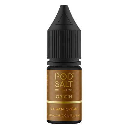 Pod Salt Origin Cuban Creme Nic Salt Vape Juice - Scent Vape