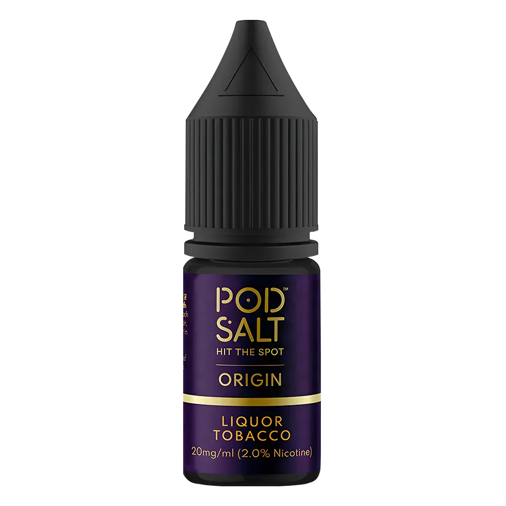 Pod Salt Origin Liquor Tobacco Nic Salt Vape Juice