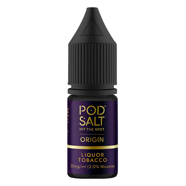 Pod Salt Origin Liquor Tobacco Nic Salt Vape Juice - Scent Vape