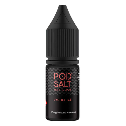 Pod Salt Lychee Ice Nic Salt E-Liquid 10ml - Scent Vape