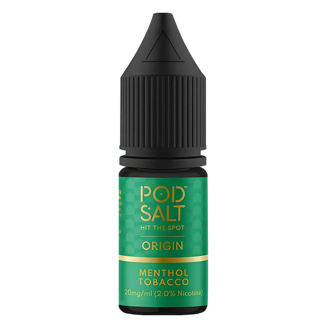 Pod Salt Origin Menthol Tobacco Nic Salt Vape Juice - Scent Vape