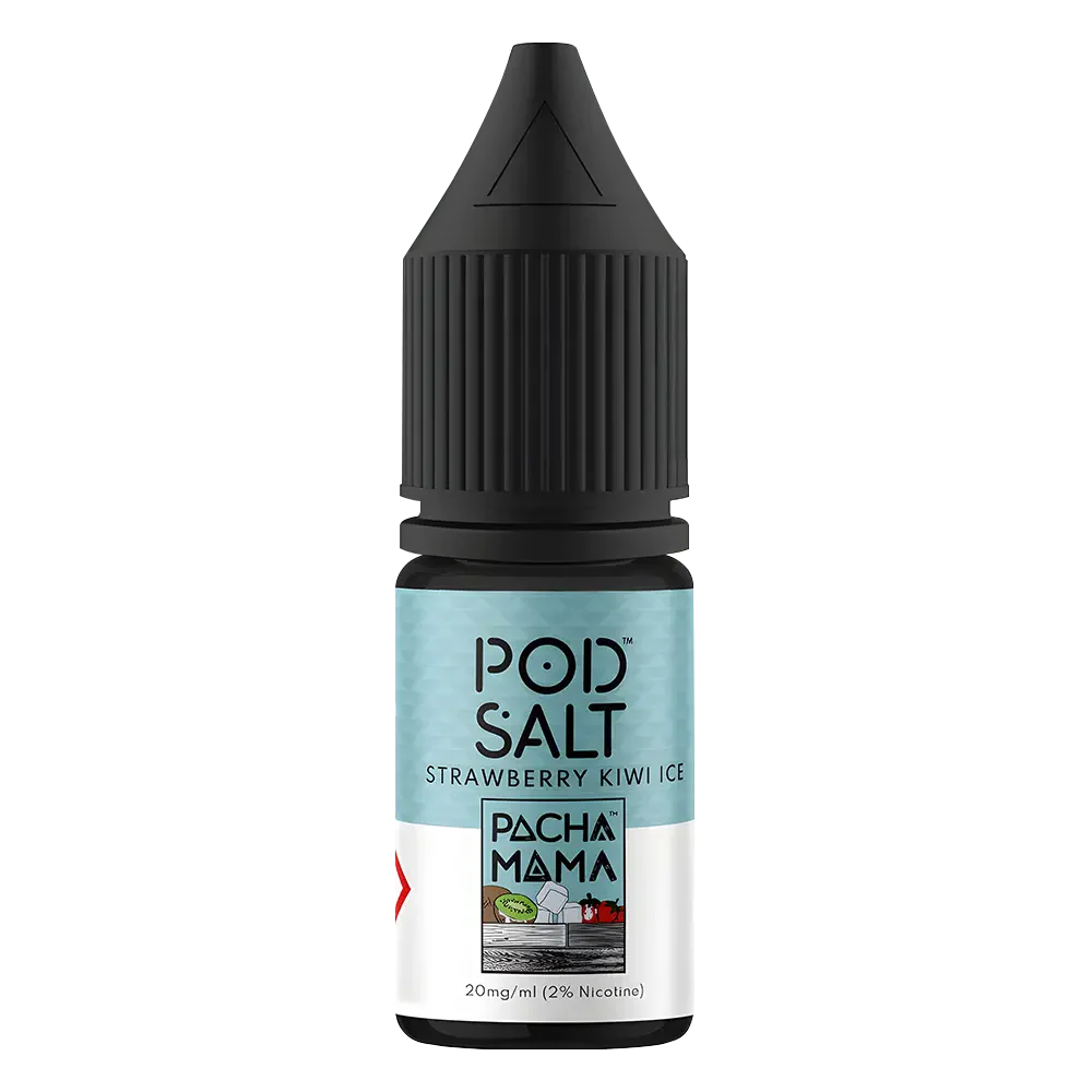 Pod Salt Strawberry Kiwi Ice Nic Salt E-Liquid 10ml