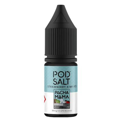 Pod Salt Strawberry Kiwi Ice Nic Salt E-Liquid 10ml - Scent Vape