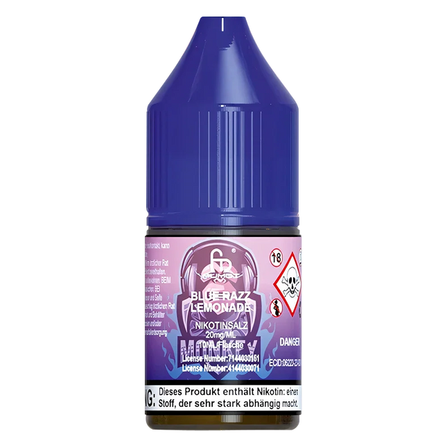 R And M Tornado 7000 Blue Razz Lemonade Nic Salt Vape Juice - Scent Vape