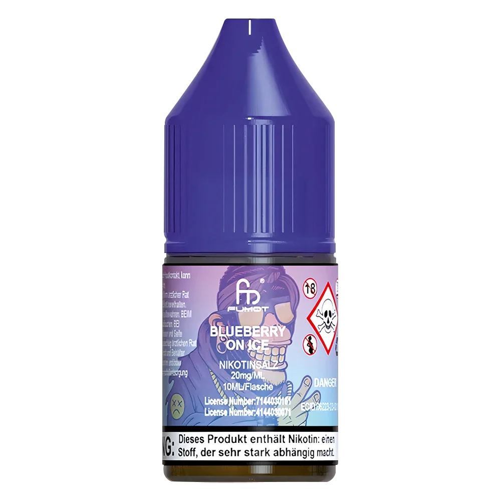 R And M Tornado 7000 Blueberry On Ice Nic Salt Vape Juice