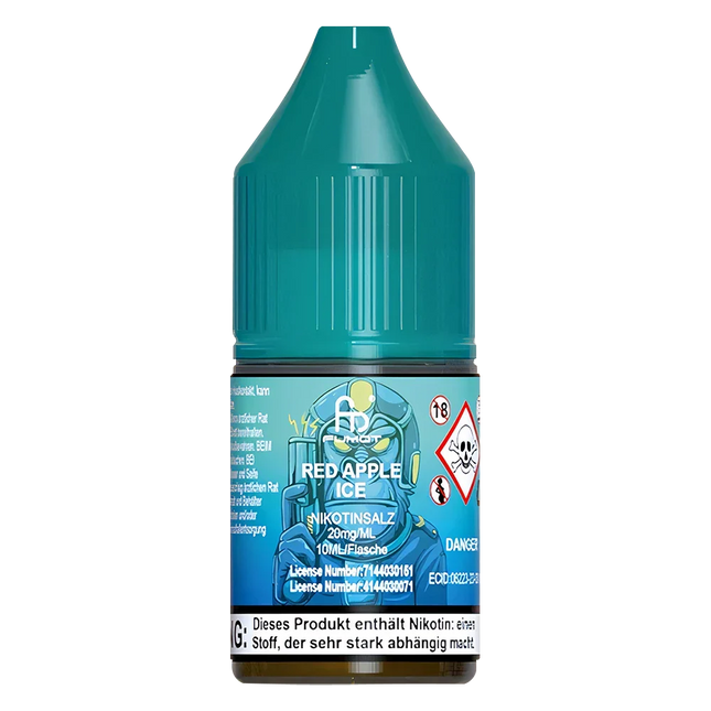 R And M Tornado 7000 Red Apple Ice Nic Salt Vape Juice - Scent Vape