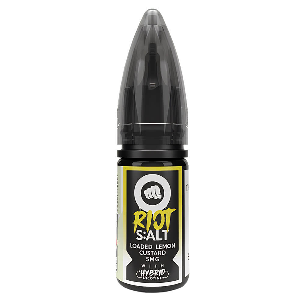 Riot Salts Lemon Curd Custard Nic Salt E-Liquid