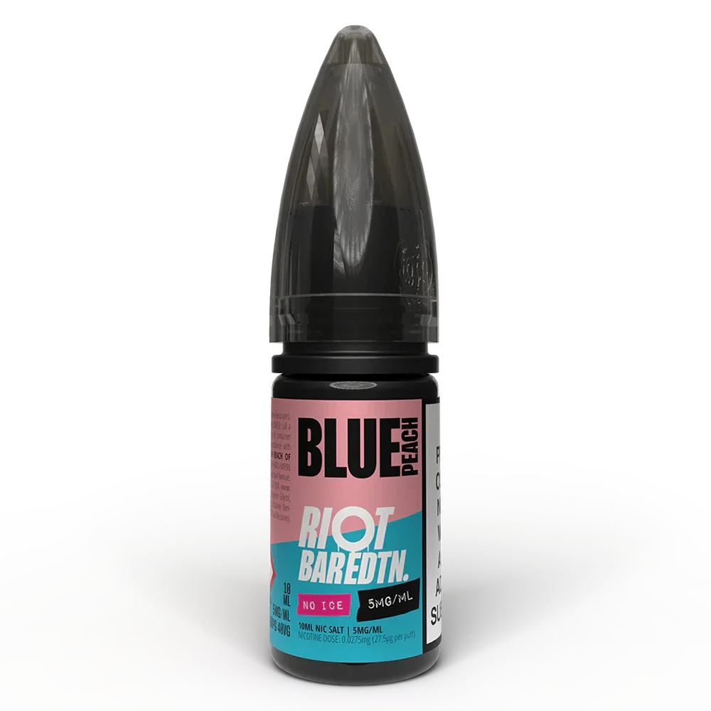 Riot Squad Bar Edtn Blue Peach No Ice Nic Salt E-Liquid
