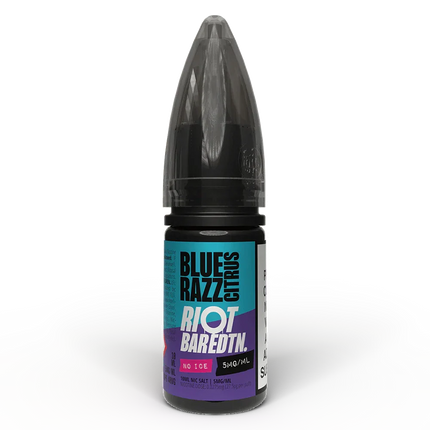 Riot Squad Bar Edtn Blue Razz Citrus No Ice Nic Salt E-Liquid - Scent Vape