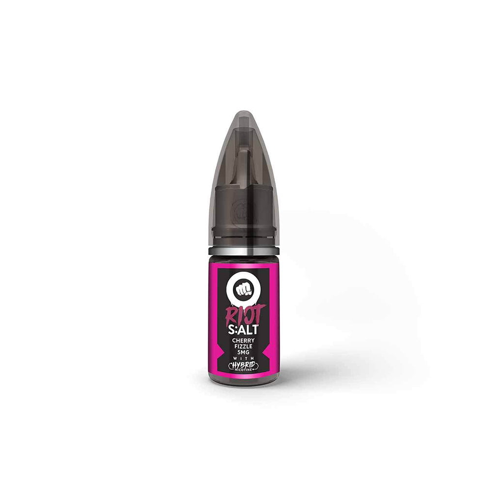 Cherry Fizzle Hybrid Nic Salt E-Liquid by Riot Squad