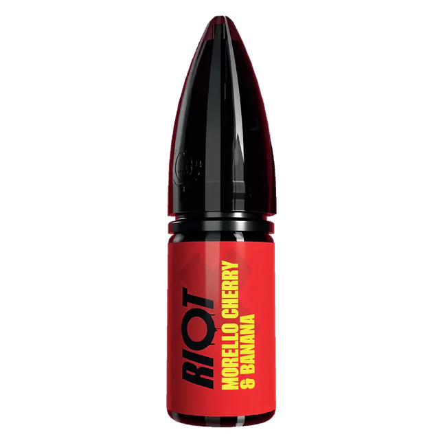 Riot X Morello Cherry & Banana Nic Salt E-Liquid - Scent Vape