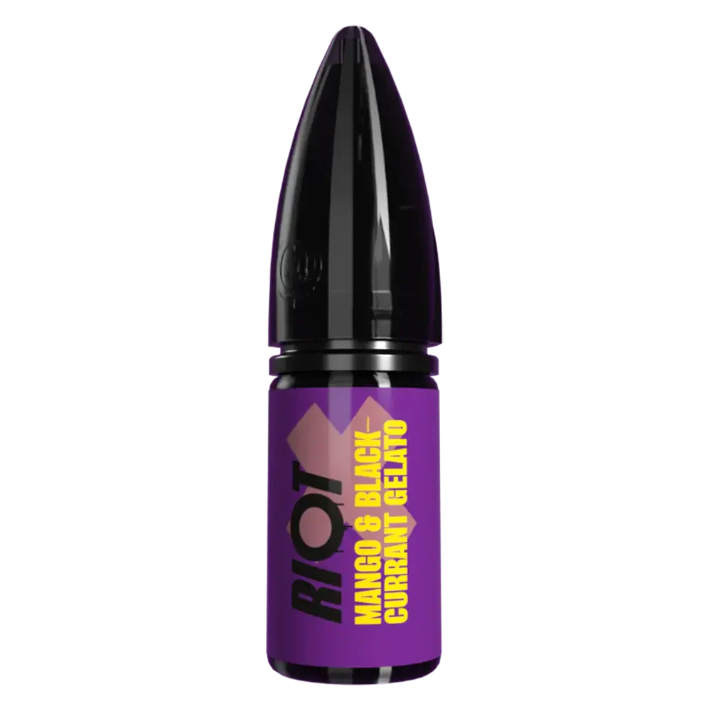 Riot X Salts Mango Blackcurrant Gelato Nic Salt