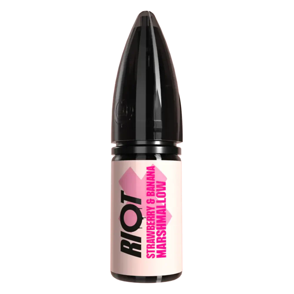 Riot X Salts Strawberry & Banana Marshmallow Nic Salt