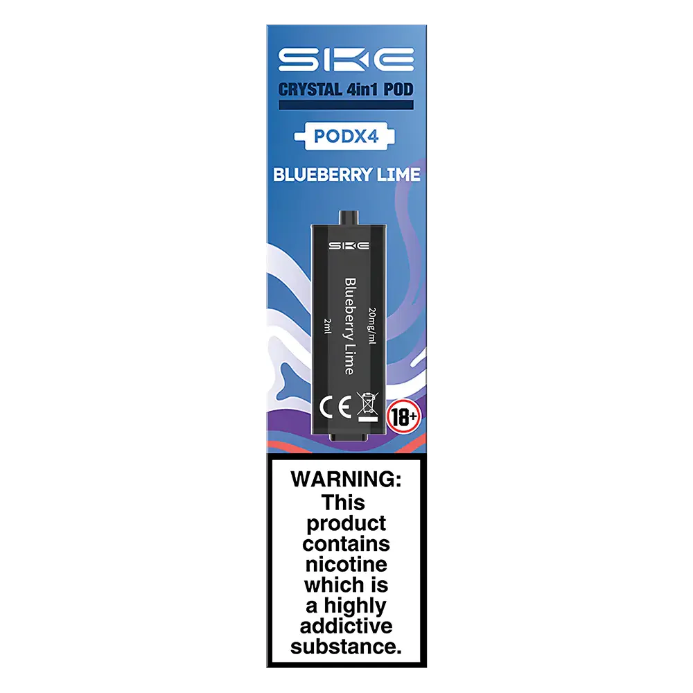 SKE Crystal 4 in 1 Prefilled Pods