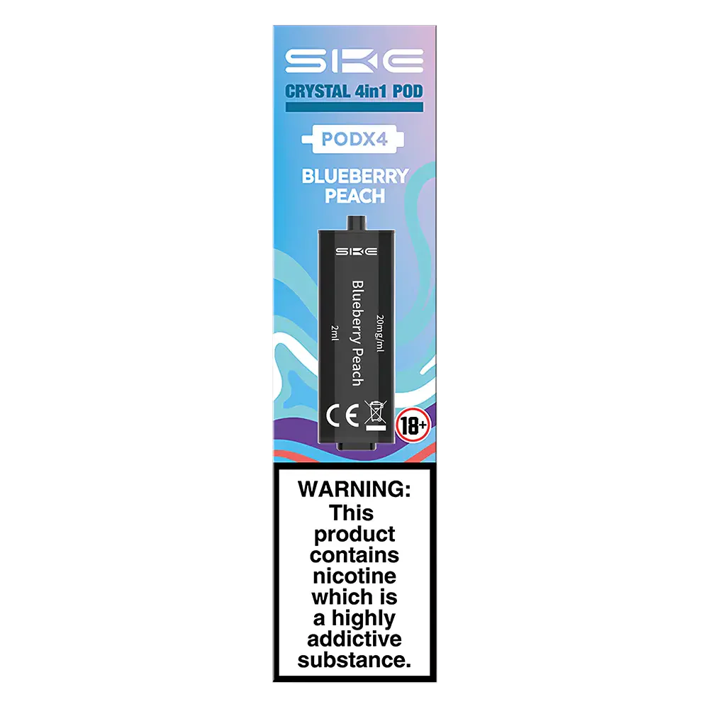 SKE Crystal 4 in 1 Prefilled Pods