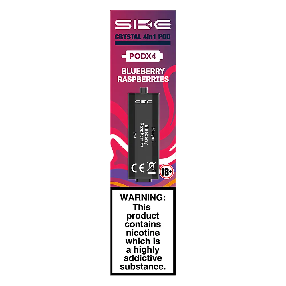 SKE Crystal 4 in 1 Prefilled Pods