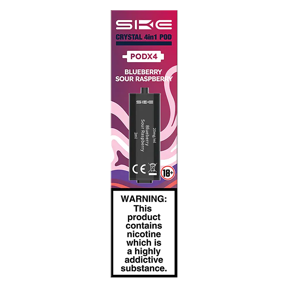 SKE Crystal 4 in 1 Prefilled Pods