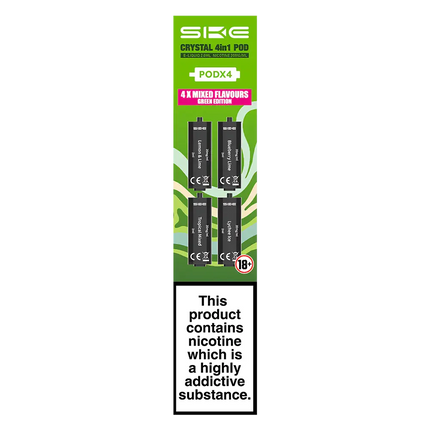 SKE Crystal 4 in 1 Prefilled Pods - Scent Vape