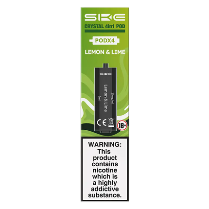 SKE Crystal 4 in 1 Prefilled Pods - Scent Vape