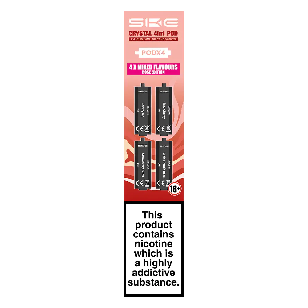 SKE Crystal 4 in 1 Prefilled Pods