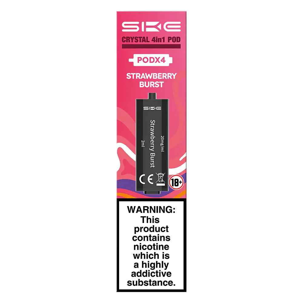 SKE Crystal 4 in 1 Prefilled Pods