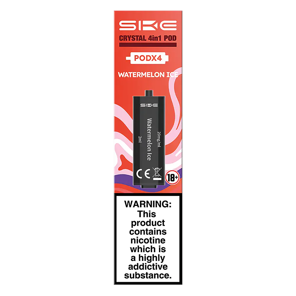 SKE Crystal 4 in 1 Prefilled Pods
