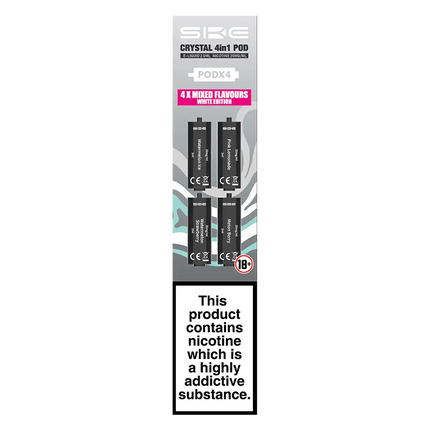 SKE Crystal 4 in 1 Prefilled Pods - Scent Vape