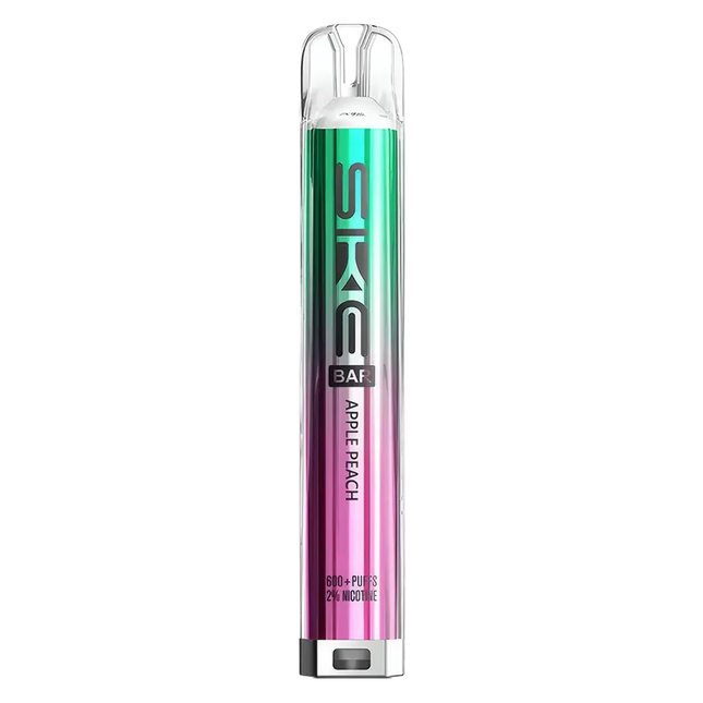 SKE Crystal Bar 600 Apple Peach Prefilled Pod Kit - Scent Vape