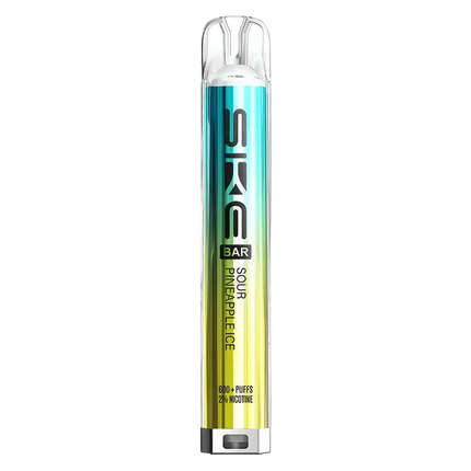 SKE Crystal Bar 600 Sour Pineapple Ice Prefilled Pod Kit - Scent Vape