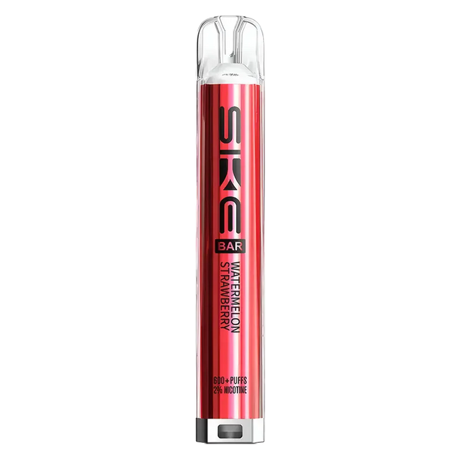 SKE Crystal Bar 600 Watermelon Strawberry Prefilled Pod Kit - Scent Vape