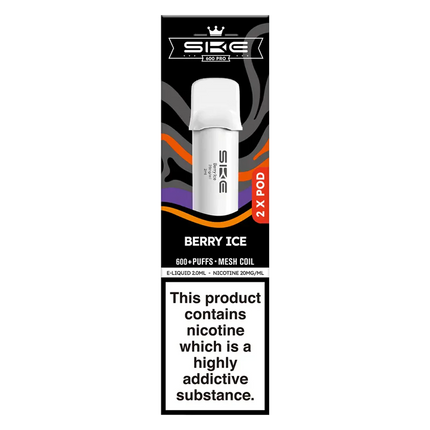 SKE Crystal Bar 600 Pro Prefilled Pods - Scent Vape