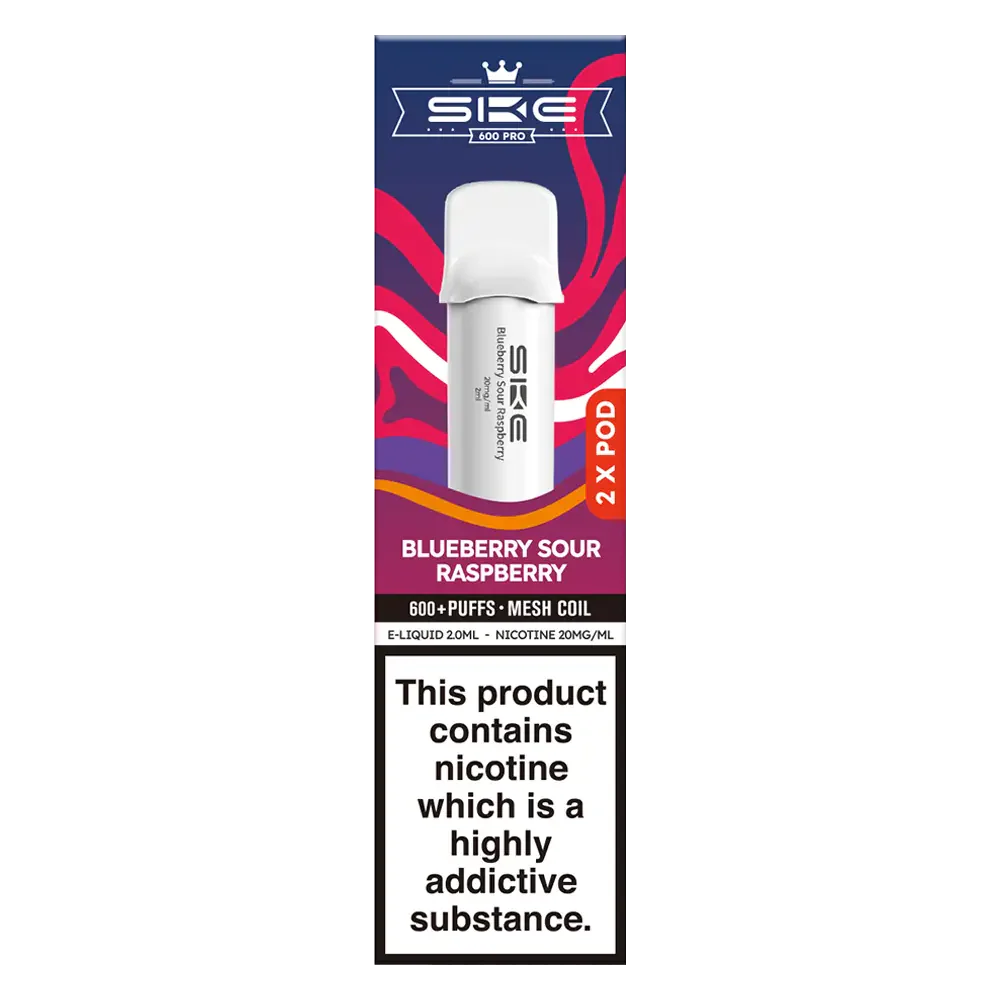 SKE Crystal Bar 600 Pro Prefilled Pods