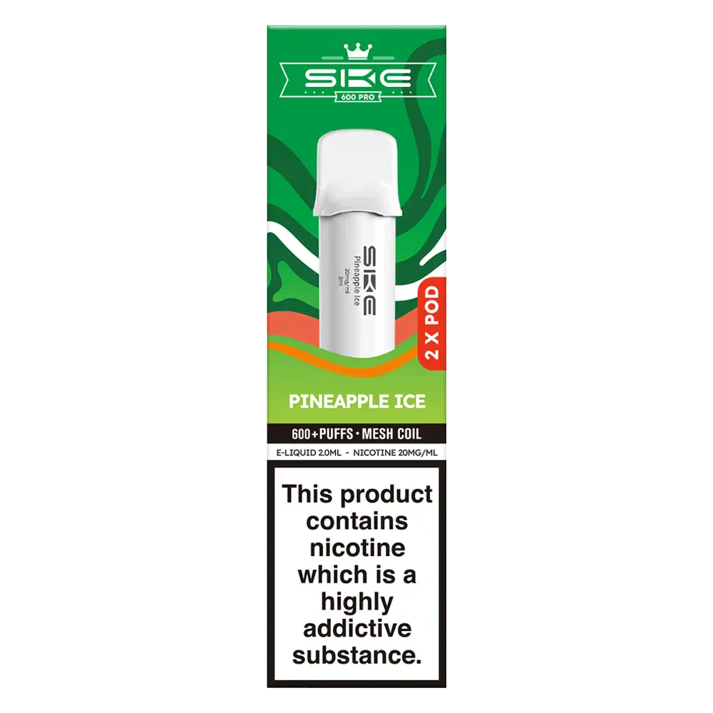 SKE Crystal Bar 600 Pro Prefilled Pods